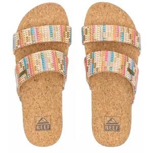 NEW REEF women's cushion vista hi sandals in beachy woven